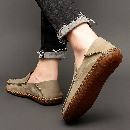 Classic leather slip-on loafers for men | Bennett - 4