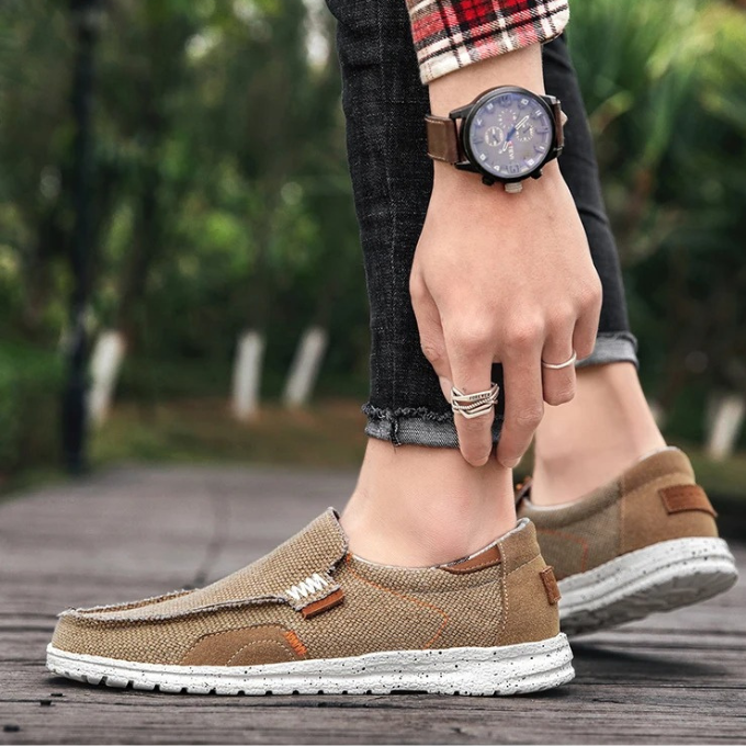 Classic smart slip-on loafers for men | Dockstone - 6