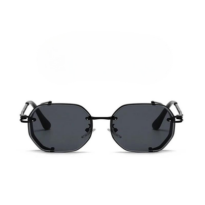 Vintage steampunk round sunglasses for men | Steampunk - 9