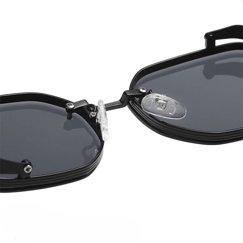 Vintage steampunk round sunglasses for men | Steampunk - 7