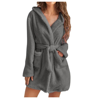 Cosy luxurious teddy winter coat for women - 6