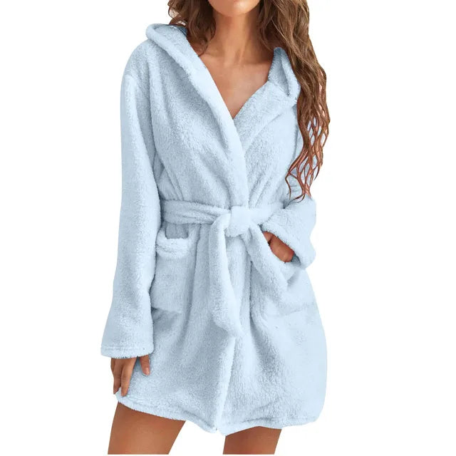 Cosy luxurious teddy winter coat for women - 5