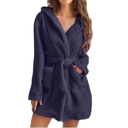 Cosy luxurious teddy winter coat for women - 7