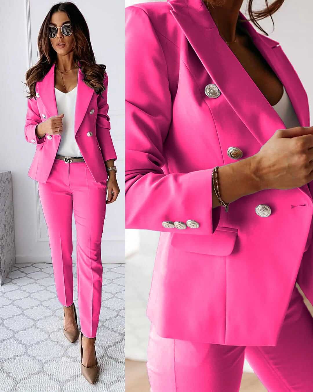 Classic casual everyday jacket for women | Elena - 3