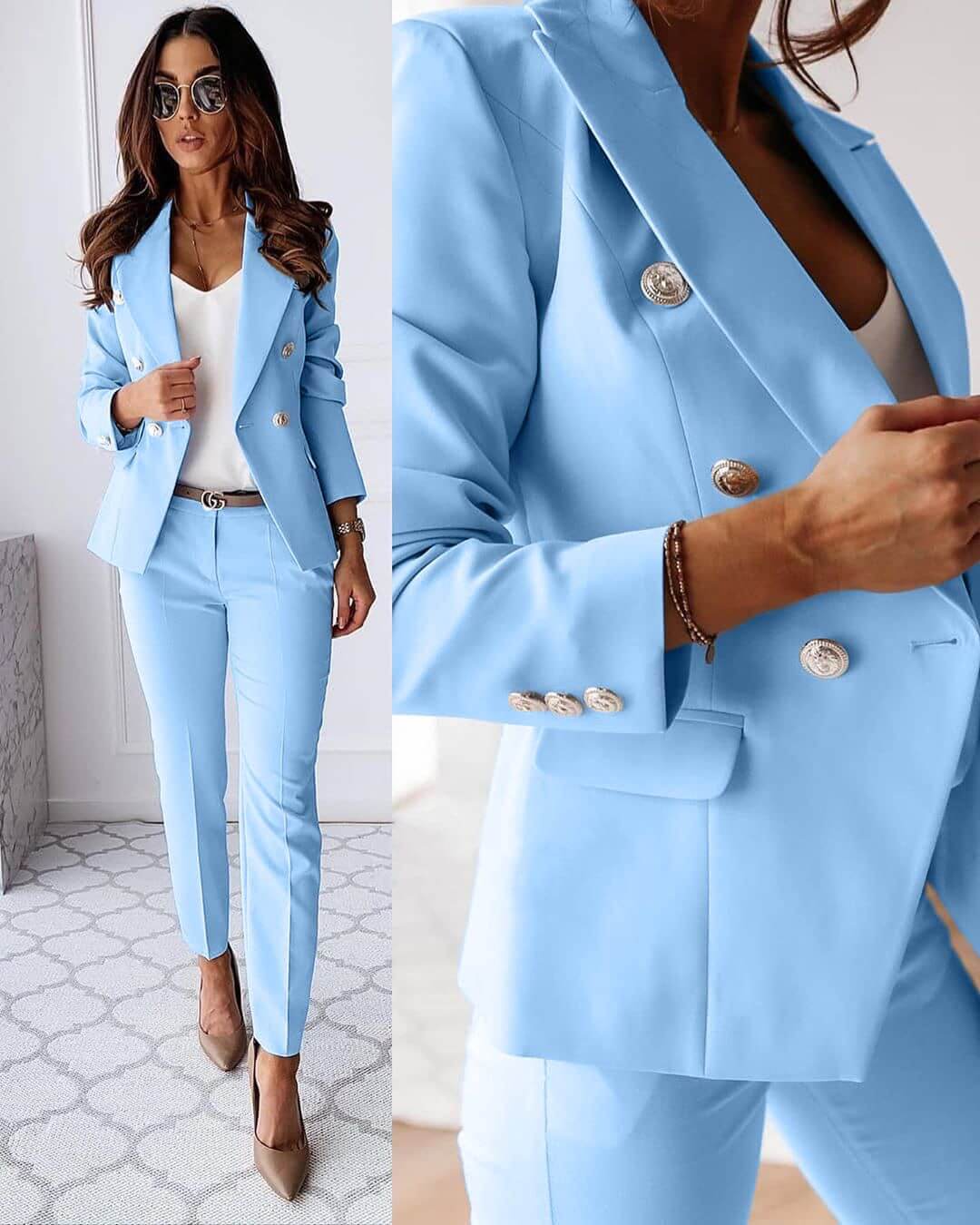 Classic casual everyday jacket for women | Elena - 6