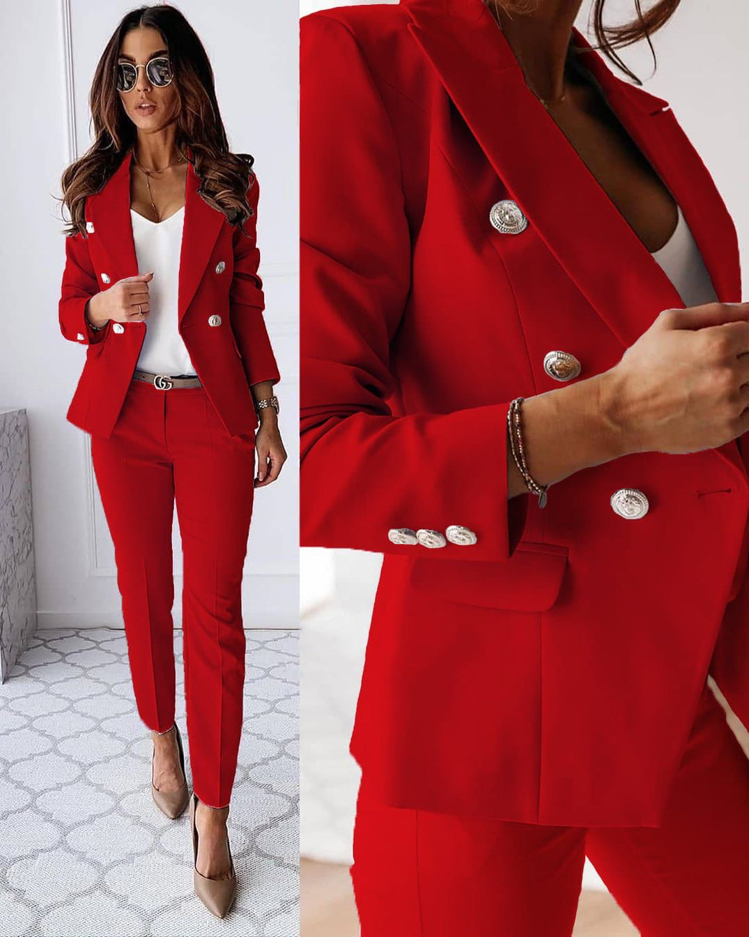 Classic casual everyday jacket for women | Elena - 2