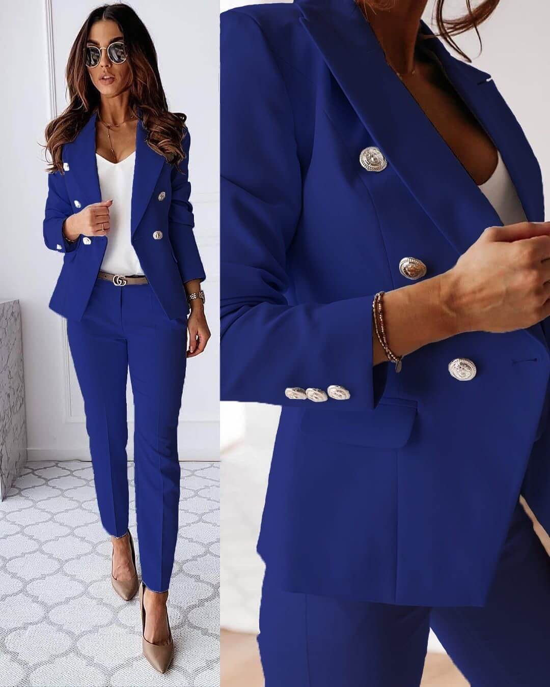 Classic casual everyday jacket for women | Elena - 5
