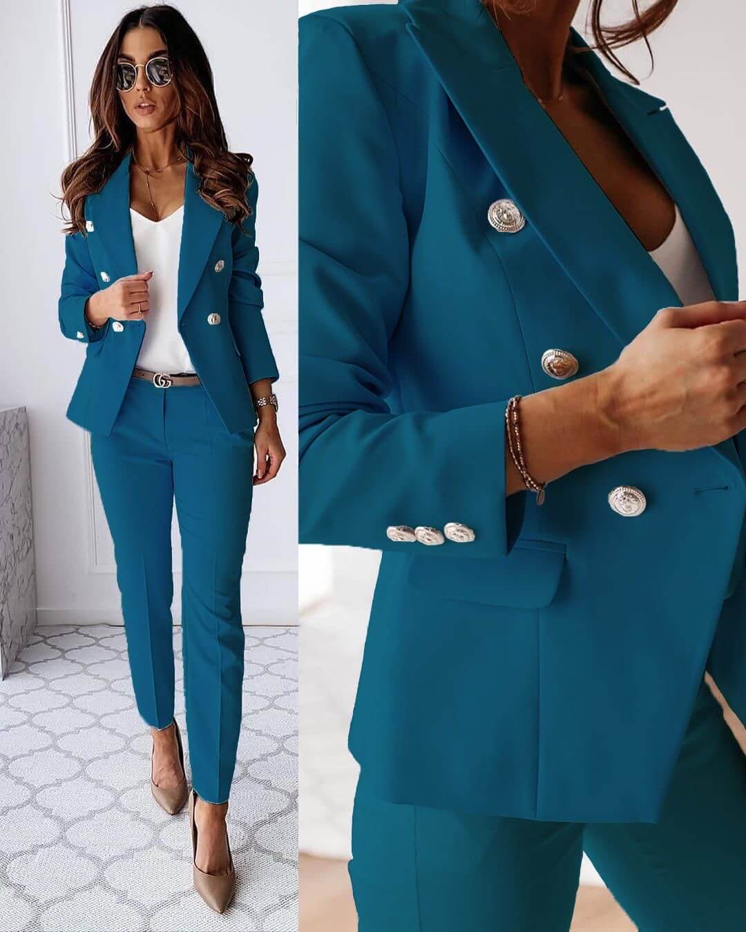 Classic casual everyday jacket for women | Elena - 4
