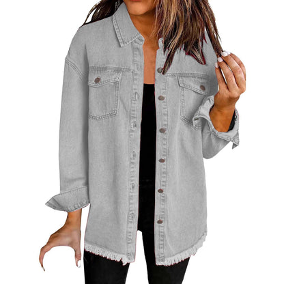 Classic signature denim jacket for women | Katja -13