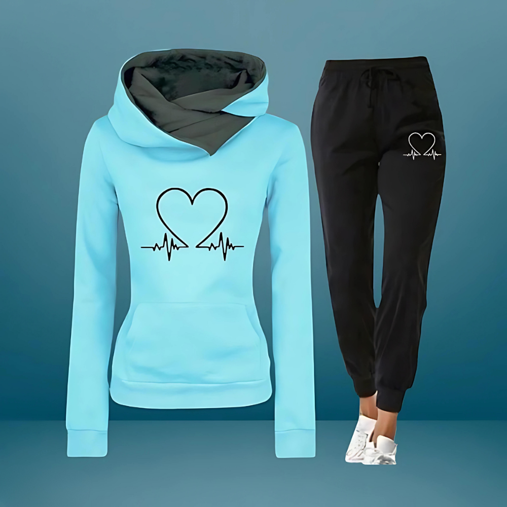 Cosy casual comfort jogging co-ord set for women | Penelope -1