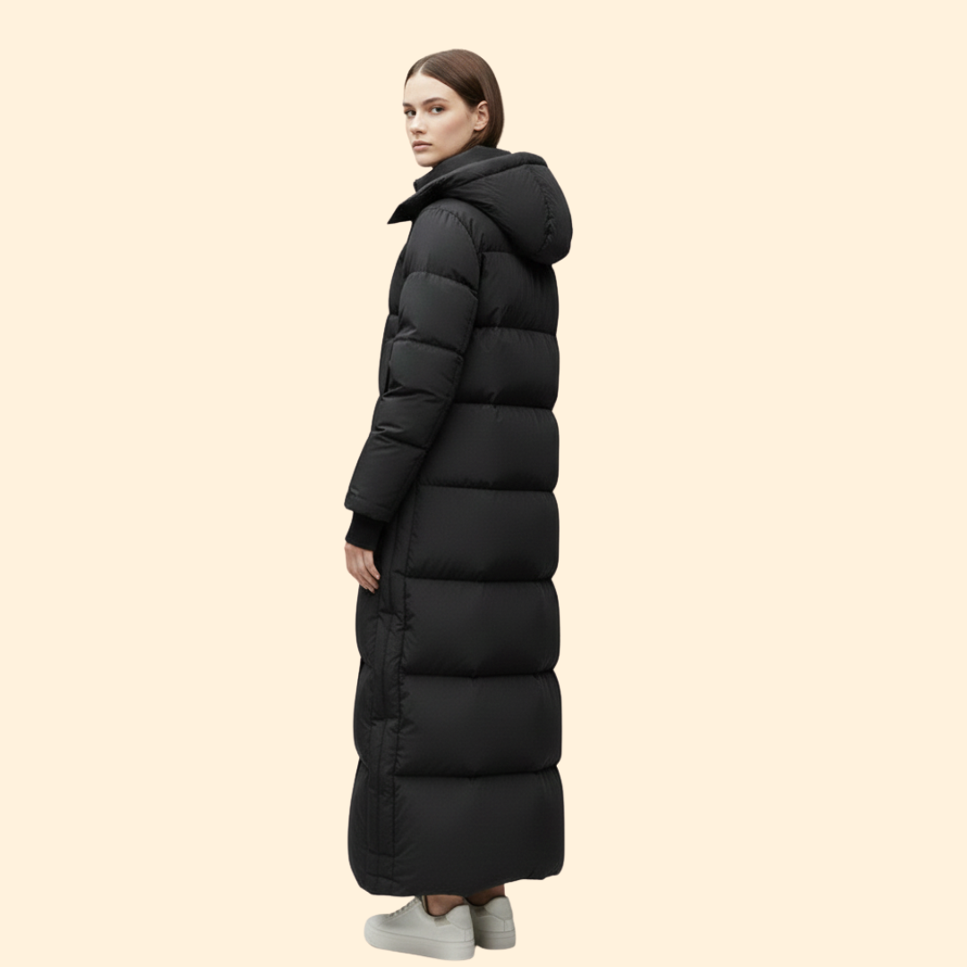 Long Hooded Padded Parka Stylish For Women | Ariela