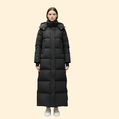 Long Hooded Padded Parka Stylish For Women | Ariela