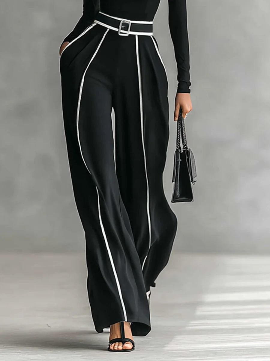 Elegant tailored smart jumpsuit for women | Solin -4