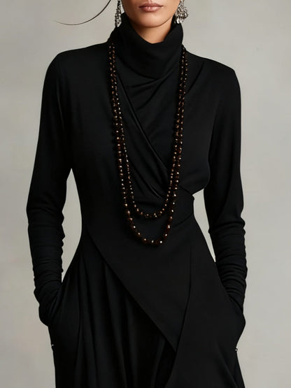 Classic elegant everyday maxi dress for women | Vivienne -7