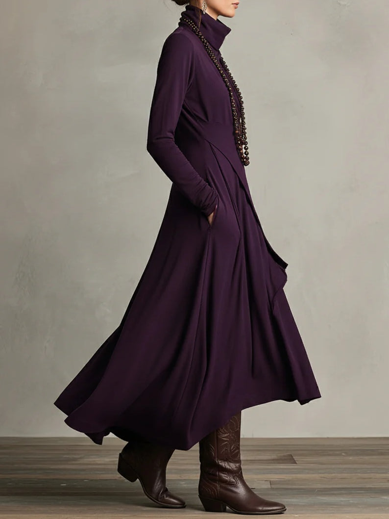 Classic elegant everyday maxi dress for women | Vivienne -3
