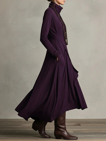 Classic elegant everyday maxi dress for women | Vivienne -3