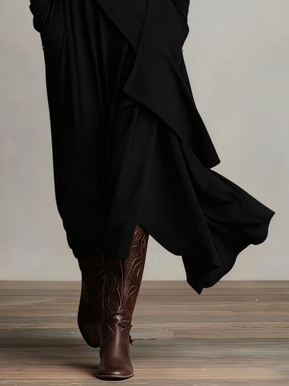 Classic elegant everyday maxi dress for women | Vivienne -8