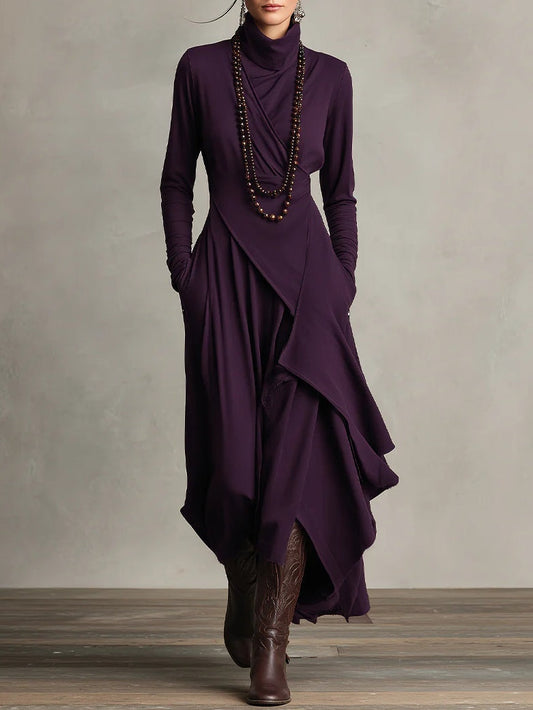 Classic elegant everyday maxi dress for women | Vivienne -1