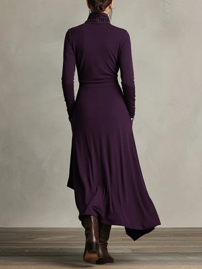 Elegant flowing everyday maxi dress for women | VIVIENNE - 2