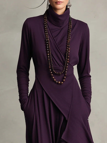 Classic elegant everyday maxi dress for women | Vivienne -4