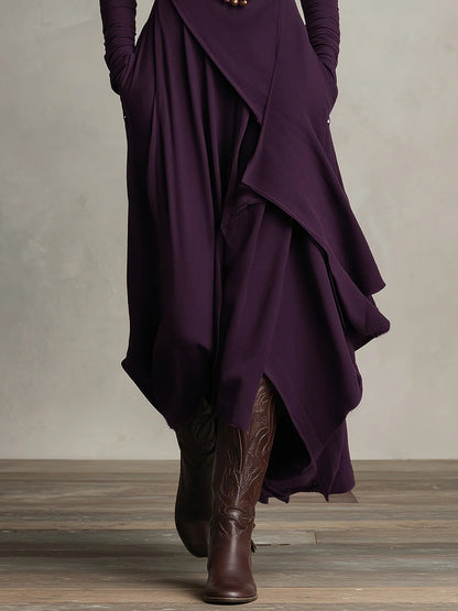 Elegant flowing everyday maxi dress for women | VIVIENNE - 5
