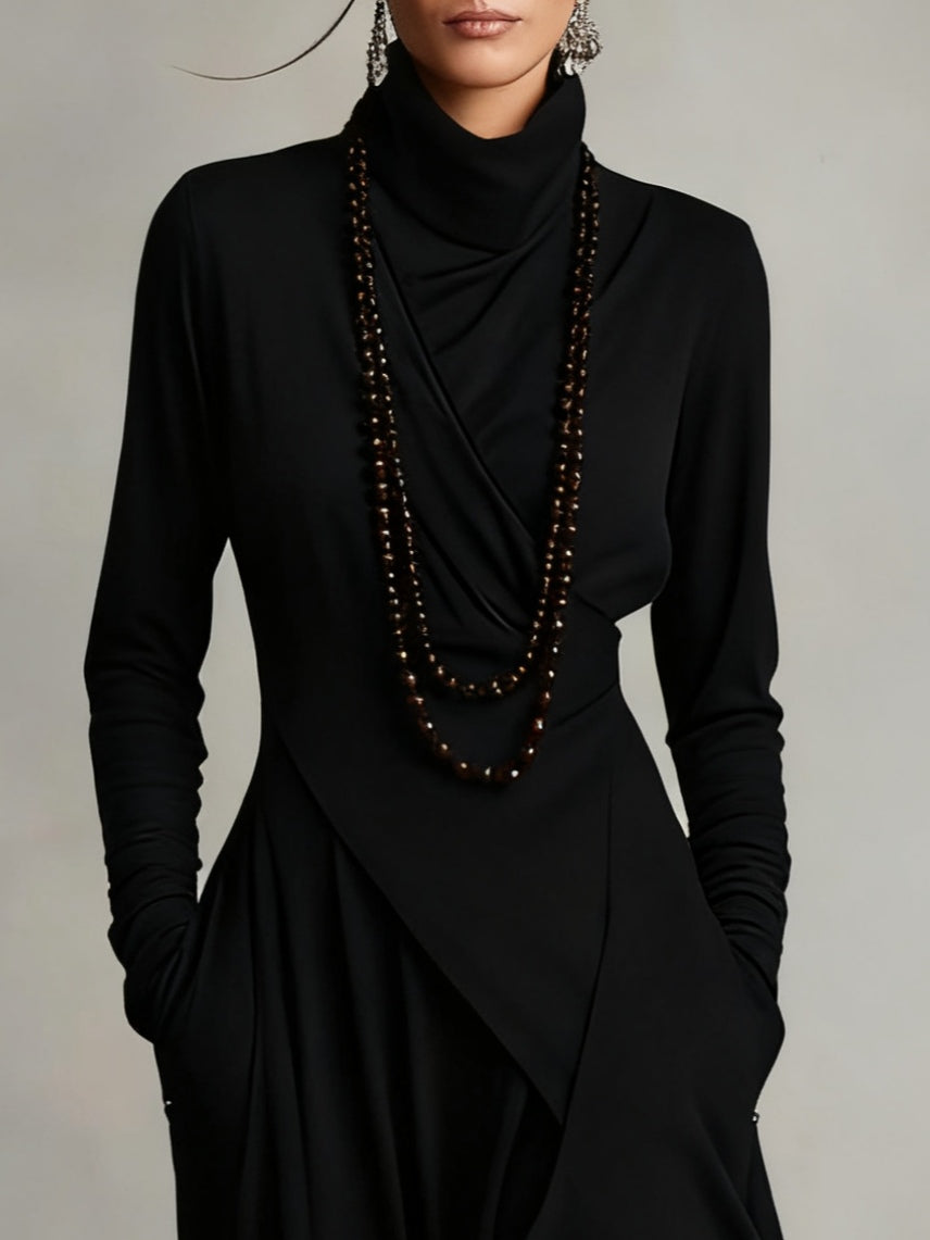 Elegant flowing everyday maxi dress for women | VIVIENNE - 7