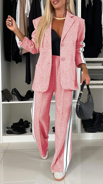 Tailored Blazer and Trousers Set Refined for Women | Emilia