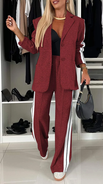Tailored Blazer and Trousers Set Refined for Women | Emilia