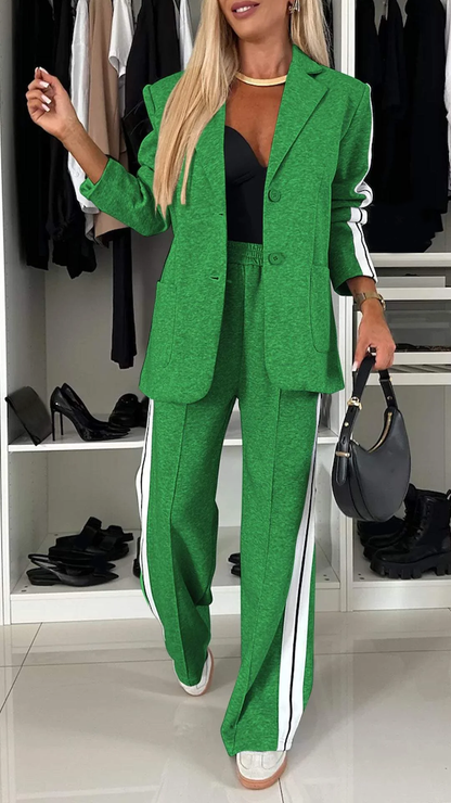 Tailored Blazer and Trousers Set Refined for Women | Emilia