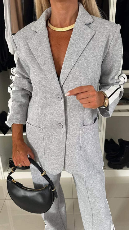 Tailored Blazer and Trousers Set Refined for Women | Emilia