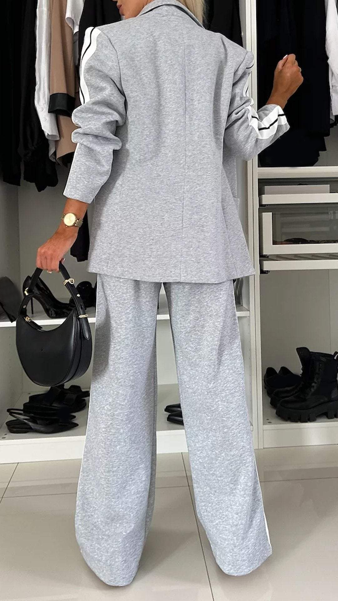 Tailored Blazer and Trousers Set Refined for Women | Emilia