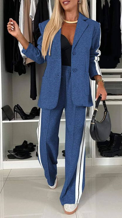 Tailored Blazer and Trousers Set Refined for Women | Emilia