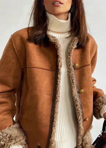 Contrast Trim Cropped Jacket Stylish for Women | Elvina