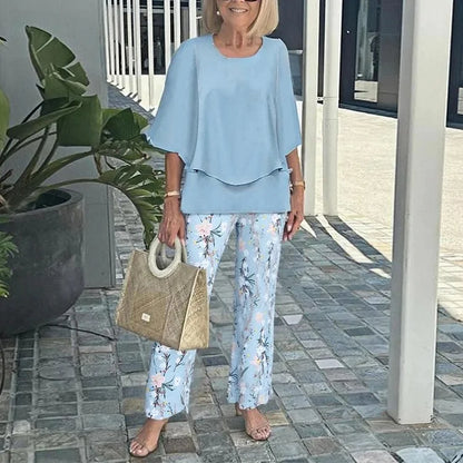 Classic matching co-ord set for women | Genevieve -6