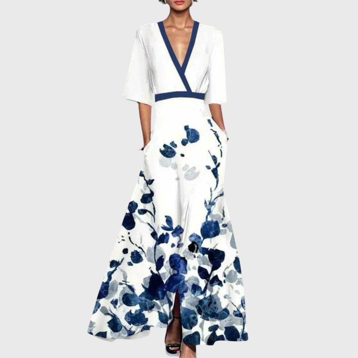 Elegant everyday casual dress for women | Leila - 5
