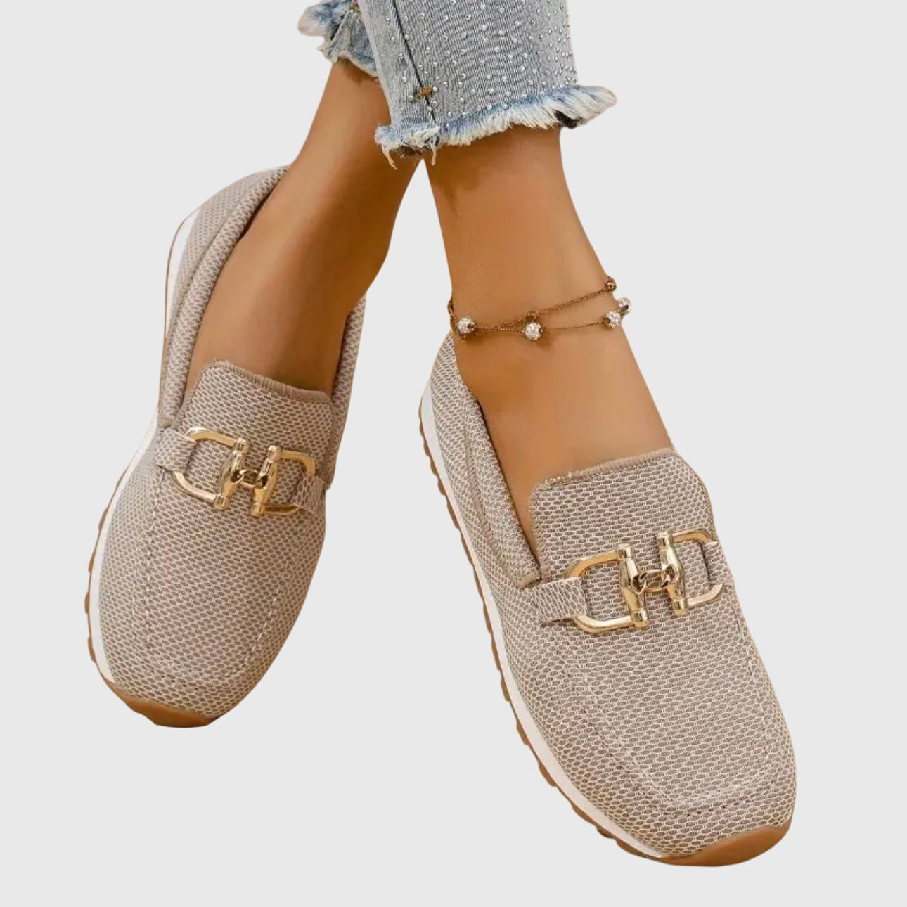 Classic orthopedic everyday loafer trainers for women | Selene -5
