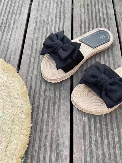 Versatile bow-detail everyday sandals for women | Revie -7