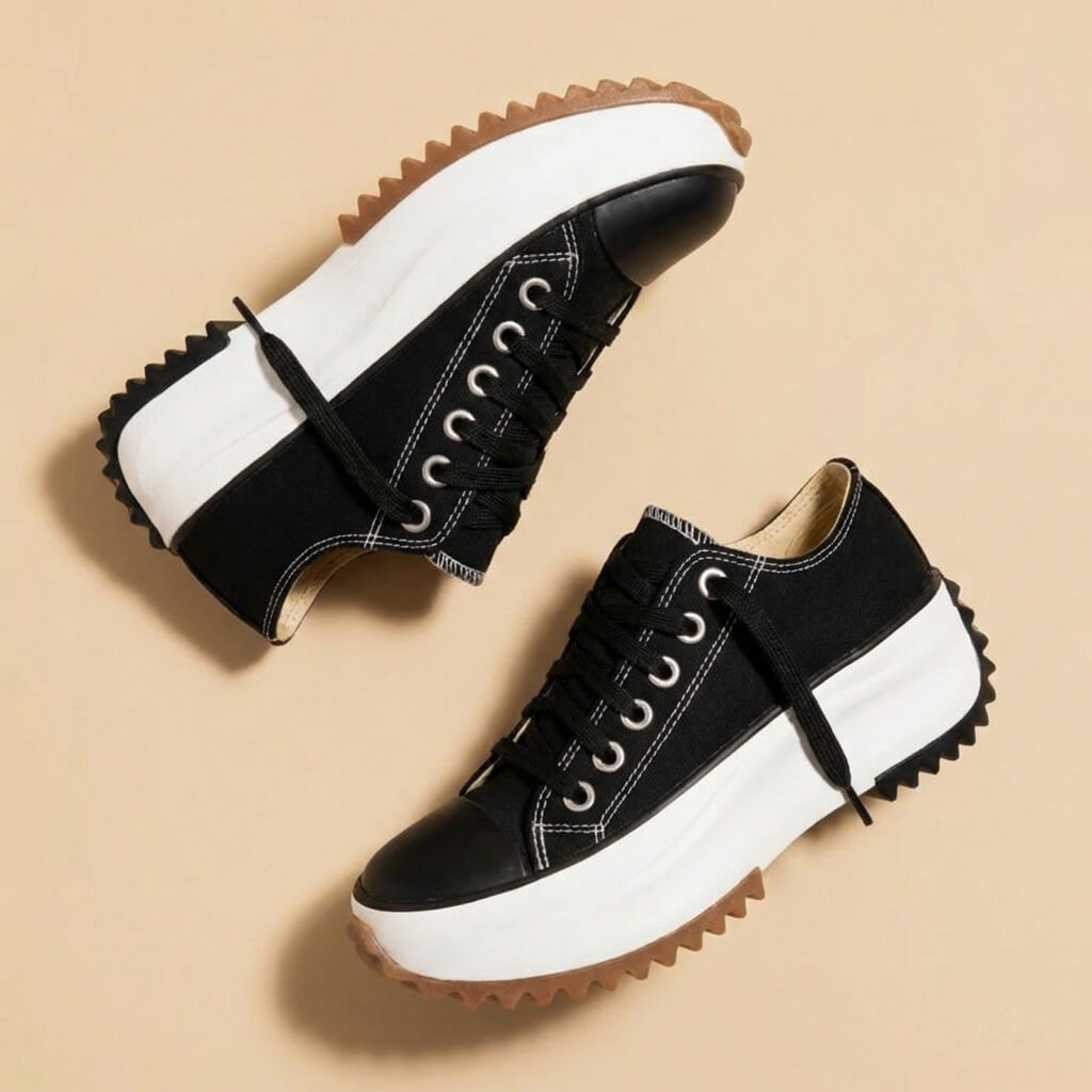 Chunky platform everyday trainers for women | Eva - 3