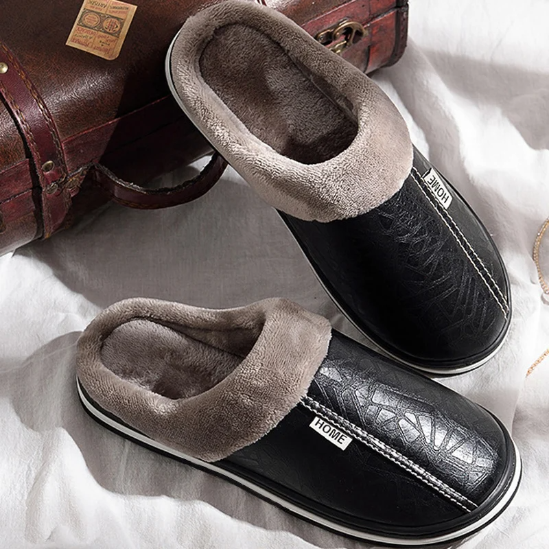 Lined Slip On Indoor Slippers Cozy For Men | Alaric
