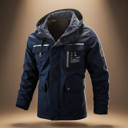 Warm hooded everyday jacket for men | Explorer - 3