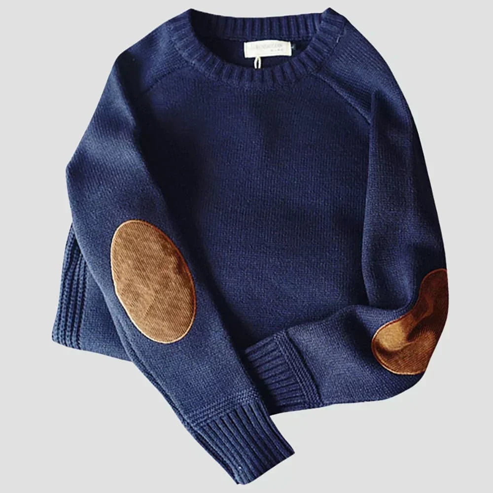 Alpine Inspired Knit Sweater Cozy For Men | Aldric