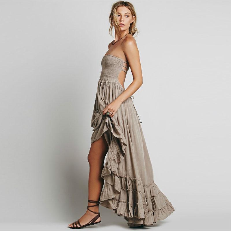 Relaxed boho everyday casual dress for women - 2