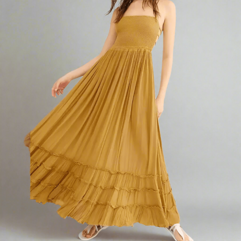 Relaxed boho everyday casual dress for women - 6