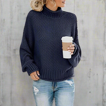 Soft warm everyday knit pullover for women - 8