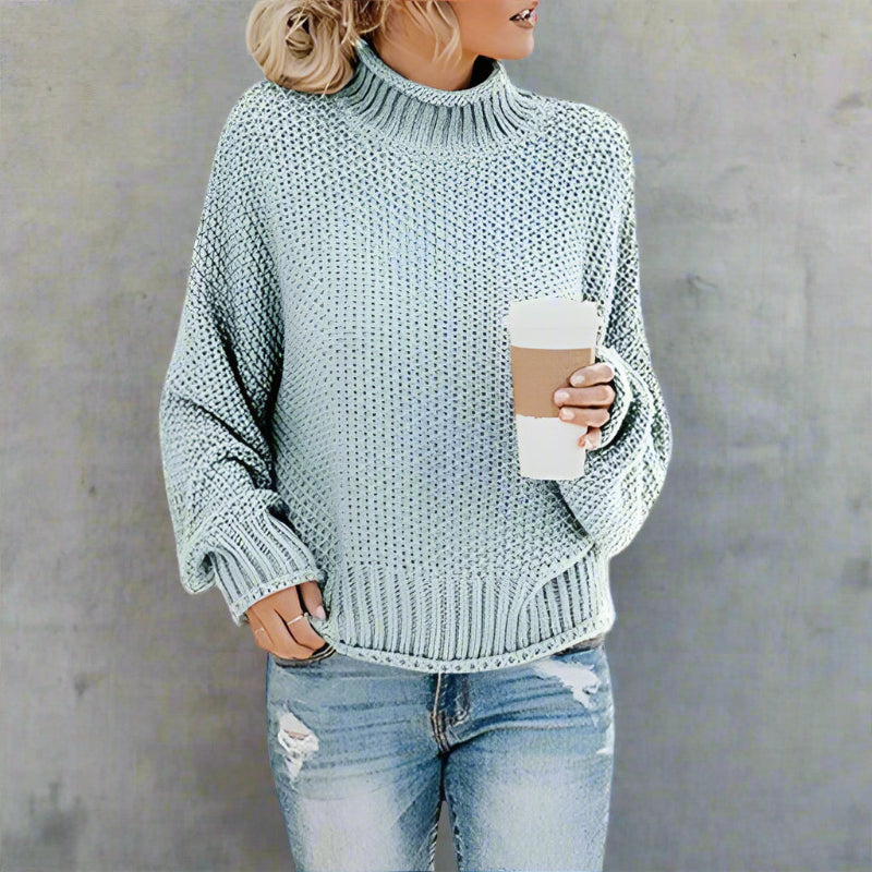Soft warm everyday knit pullover for women - 7
