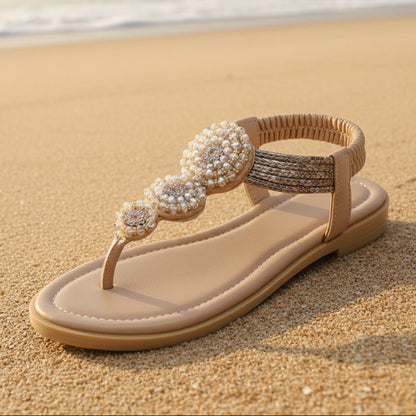 Comfortable boho flat sandals for women - 6