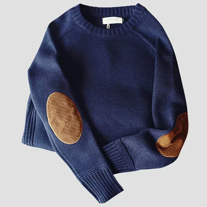Alpine Inspired Knit Sweater Cozy For Men | Aldric