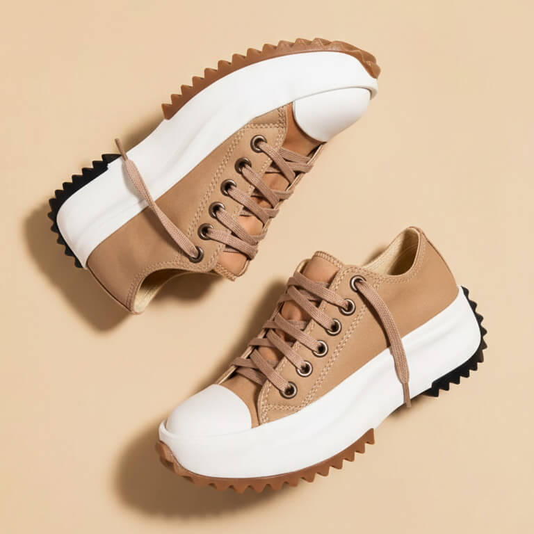 Chunky platform everyday trainers for women | Eva - 1