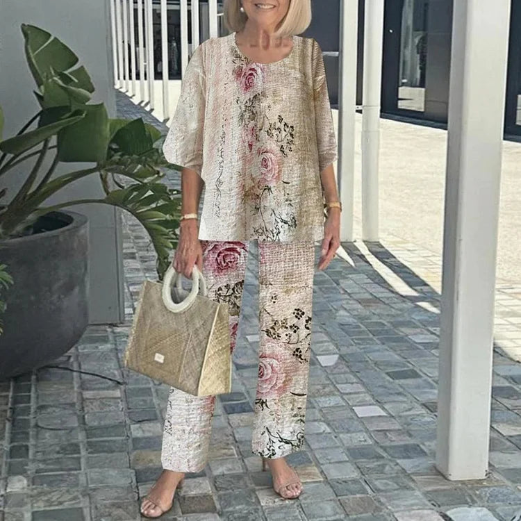 Classic matching co-ord set for women | Genevieve -14