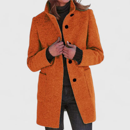 Classic Mid Length Coat Stylish For Women | Ardelia
